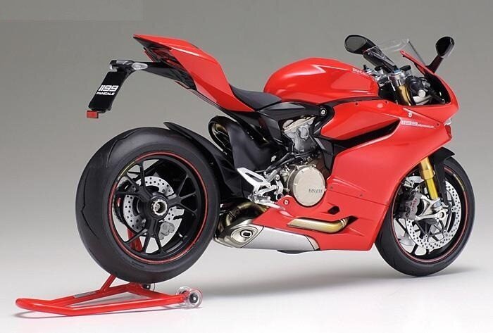 Tamiya - Ducati 1199 Panigale, 1/12, 14129 cena un informācija | Konstruktori | 220.lv