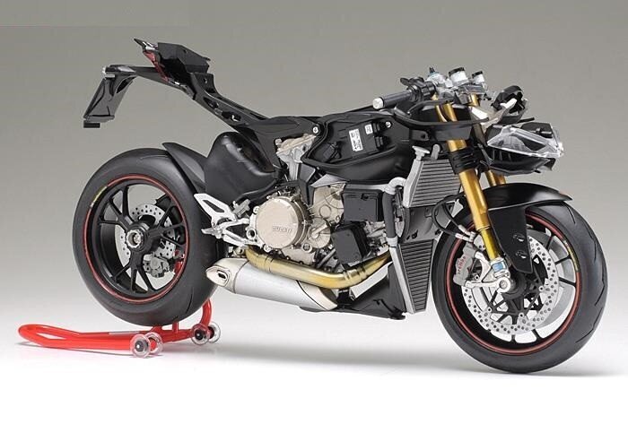 Tamiya - Ducati 1199 Panigale, 1/12, 14129 cena un informācija | Konstruktori | 220.lv