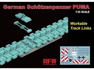 Rye Field Model - German Schutzenpanzer PUMA with workable track links, 1/35, RFM-5021 цена и информация | Конструкторы и кубики | 220.lv