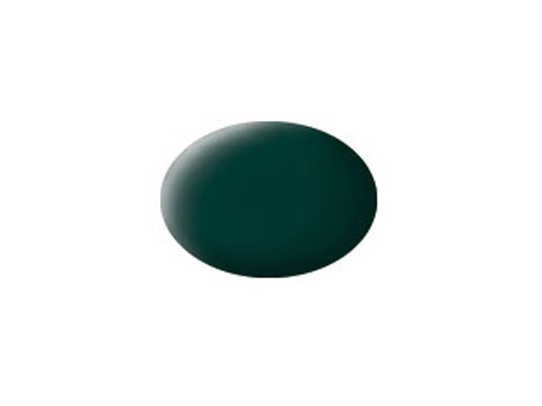 Revell - Aqua Color, Black Green, Matt, 18ml, 36140 cena un informācija | Modelēšanas un zīmēšanas piederumi | 220.lv