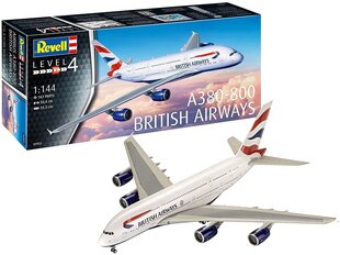 Revell - A380-800 British Airways, 1/144, 03922 цена и информация | Конструкторы и кубики | 220.lv