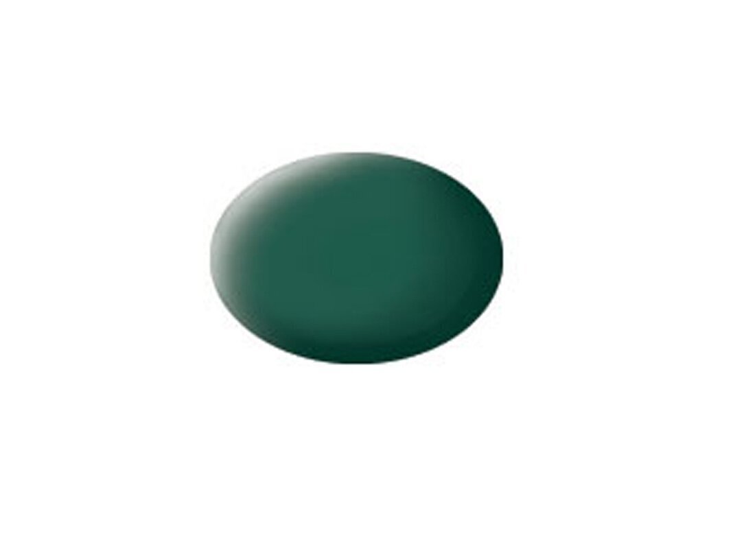 Revell - Aqua Color, Sea Green, Matt, 18ml, RAL 6028, 36148 цена и информация | Modelēšanas un zīmēšanas piederumi | 220.lv