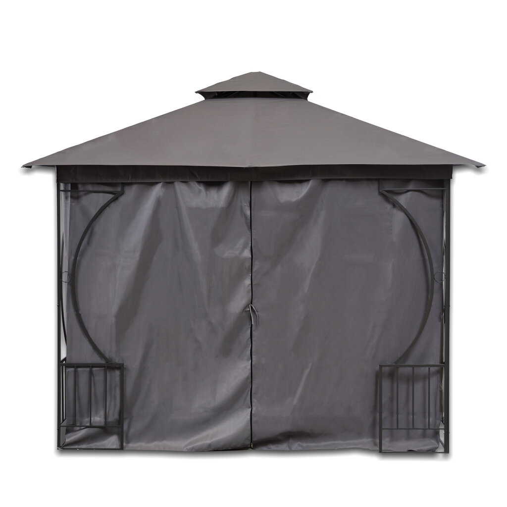 Telts, dārza mēbeles - 3x3 m cena un informācija | Dārza nojumes un lapenes | 220.lv