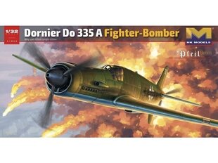 HK Models - Dornier Do 335 A Fighter Bomber, 1/32, 01E08 cena un informācija | Konstruktori | 220.lv