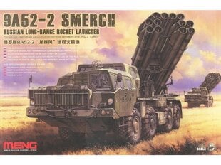 Meng Model - Russian Long-Range Rocket Launcher 9A52-2 Smerch, 1/35, SS-009 cena un informācija | Konstruktori | 220.lv