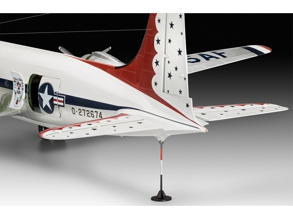 Revell - C-54D Thunderbirds Platinum Edition, 1/72, 03920 cena un informācija | Konstruktori | 220.lv