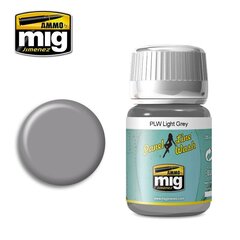 AMMO MIG - PANEL LINE WASH LIGHT GREY, 35 ml, 1600 cena un informācija | Modelēšanas un zīmēšanas piederumi | 220.lv