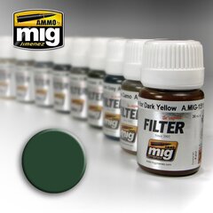 AMMO MIG - GREEN FOR GREY GREEN, 35 ml, 1508 cena un informācija | Modelēšanas un zīmēšanas piederumi | 220.lv