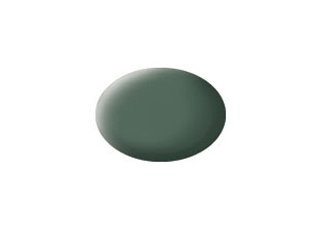 Revell - Aqua Color, Greenish Grey, Matt, RAL 7009, 18ml, 36167 cena un informācija | Modelēšanas un zīmēšanas piederumi | 220.lv