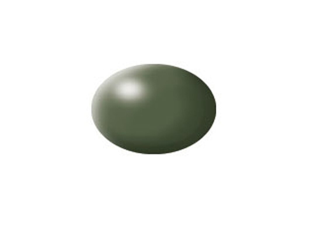 Revell - Aqua Color, Olive Green, Silk, 18ml, 36361 цена и информация | Modelēšanas un zīmēšanas piederumi | 220.lv