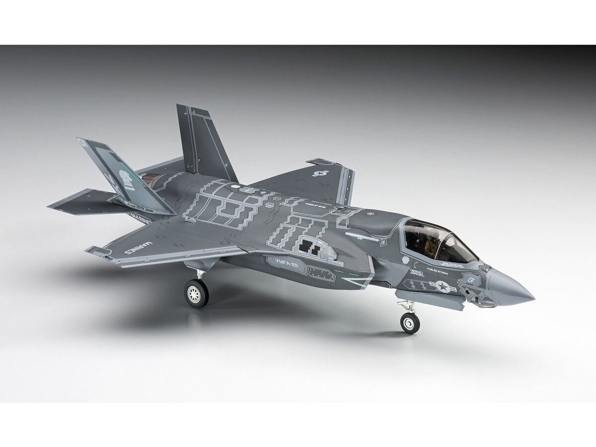 Hasegawa - F-35 Lightning II (B Version) "U.S. Marine", 1/72, 01576 cena un informācija | Konstruktori | 220.lv