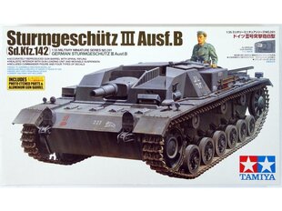 Конструктор Tamiya - Sd.Kfz. 142 Sturmgeschütz III Ausf.B, 1/35, 35281 цена и информация | Kонструкторы | 220.lv