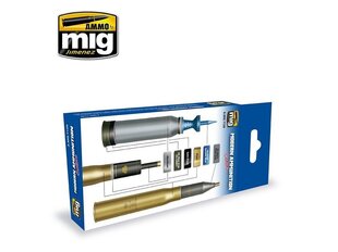 AMMO MIG - MODERN AMMUNITION SET. AMIG7129 cena un informācija | Modelēšanas un zīmēšanas piederumi | 220.lv