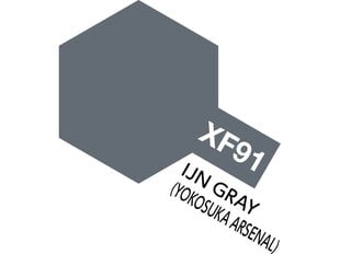 Tamiya - XF-91 IJN Gray (Yokosuka arsenal), 10ml cena un informācija | Modelēšanas un zīmēšanas piederumi | 220.lv