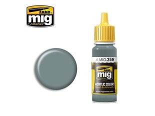 Акриловая краска на водной основе AMMO MIG - IJA GREY GREEN, 17ml. 0259 цена и информация | Принадлежности для рисования, лепки | 220.lv
