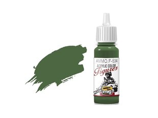 AMMO MIG - OLIVE GREEN, 17ml. F534 cena un informācija | Modelēšanas un zīmēšanas piederumi | 220.lv