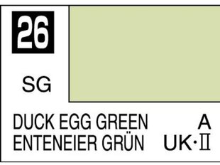 Mr.Hobby - Mr.Color C-026 Duck egg green (UK), 10ml cena un informācija | Modelēšanas un zīmēšanas piederumi | 220.lv