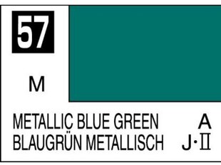 Mr.Hobby - Mr.Color C-057 Metallic blue green, 10ml cena un informācija | Modelēšanas un zīmēšanas piederumi | 220.lv