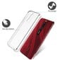 Moozy triecienizturīgs silikona telefona apvalks saderīgs ar Xiaomi Redmi 8 – caurspīdīgs vāciņš ar papildus stūru aizsardzību cena un informācija | Telefonu vāciņi, maciņi | 220.lv