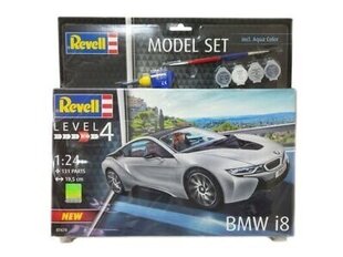 Revell - BMW i8 Model Set, 1/24, 67670 cena un informācija | Revell Rotaļlietas un spēles no 3 gadiem | 220.lv