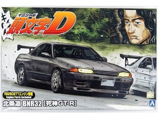 Пластиковая сборная модель Aoshima - Rin Hojo BNR32 Skyline (Reaper GT-R), 1/24, 01157 цена и информация | Конструкторы и кубики | 220.lv