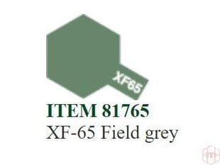 Краска Tamiya - XF-65 Field grey, 10 мл цена и информация | Принадлежности для рисования, лепки | 220.lv