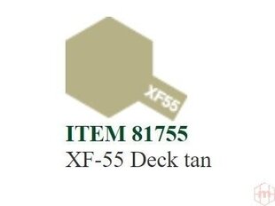 Краска Tamiya - XF-55 Deck tan, 10 мл цена и информация | Принадлежности для рисования, лепки | 220.lv