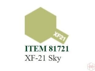 Tamiya - XF-21 Sky, 10ml cena un informācija | Modelēšanas un zīmēšanas piederumi | 220.lv