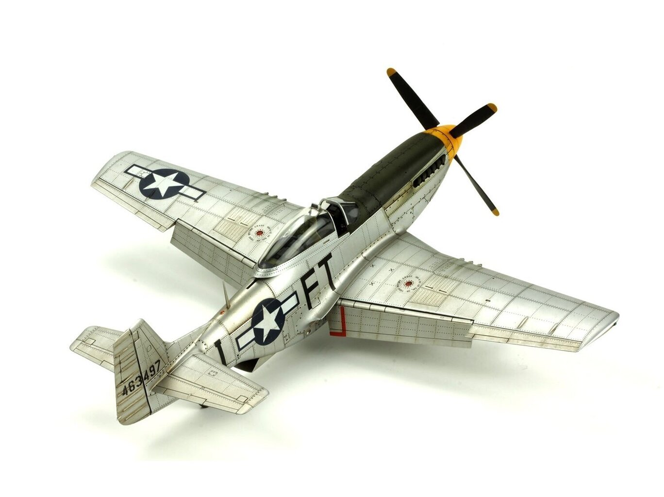 Meng Model - North American P-51D Mustang `Yellow Nose`, 1/48, LS-009 цена и информация | Konstruktori | 220.lv