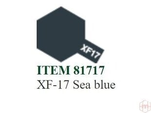 Tamiya - XF-17 Sea blue, 10ml cena un informācija | Modelēšanas un zīmēšanas piederumi | 220.lv