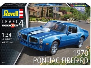 Revell - 1970 Pontiac Firebird, 1/24, 07672 цена и информация | Конструкторы и кубики | 220.lv