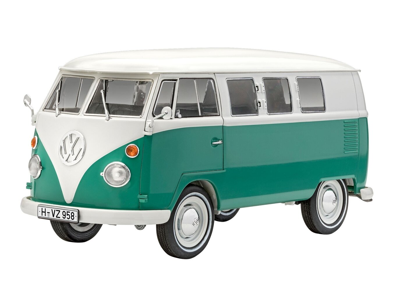 Revell - VW T1 Bus, 1/24, 07675 cena un informācija | Konstruktori | 220.lv