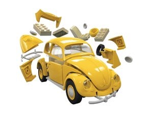 Airfix - QUICKBUILD VW Beetle yellow, J6023 cena un informācija | Konstruktori | 220.lv