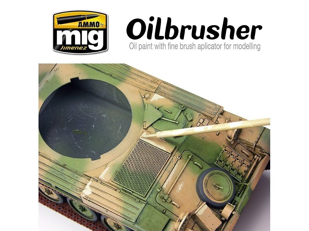 AMMO MIG - Oilbrusher - SILVER cena un informācija | Modelēšanas un zīmēšanas piederumi | 220.lv
