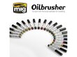 AMMO MIG - Oilbrusher - MEDIUM GREY cena un informācija | Modelēšanas un zīmēšanas piederumi | 220.lv