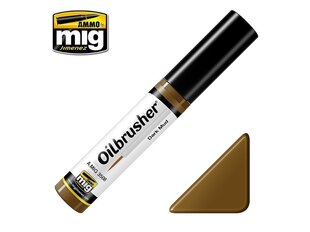 AMMO MIG - Oilbrusher - DARK MUD cena un informācija | Modelēšanas un zīmēšanas piederumi | 220.lv