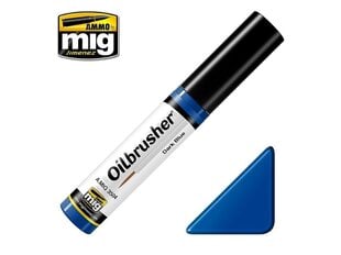 AMMO MIG - Oilbrusher - DARK BLUE cena un informācija | Modelēšanas un zīmēšanas piederumi | 220.lv