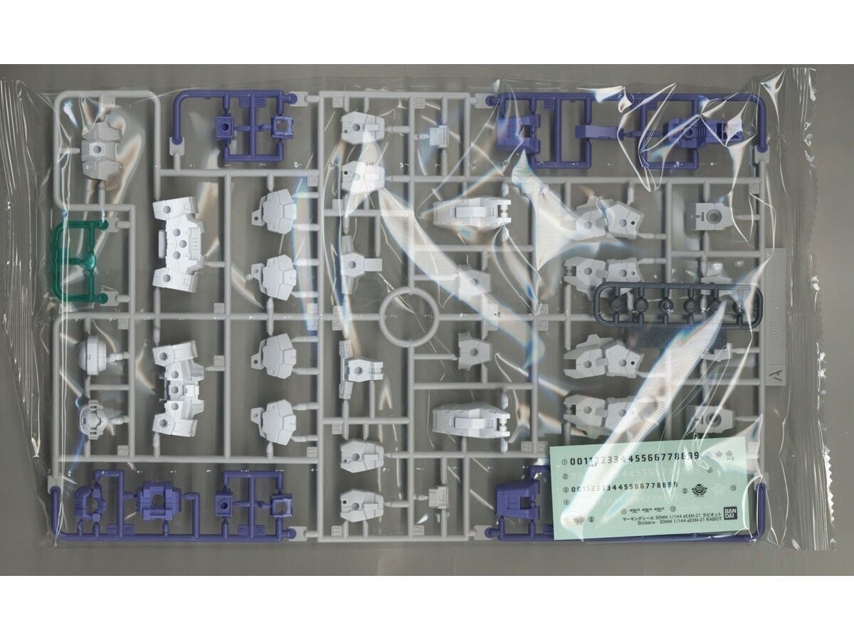 Bandai - 30MM / 30Minutes Missions eEXM-21 Rabiot [White], 1/144, 59531 цена и информация | Konstruktori | 220.lv