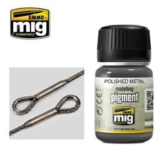 AMMO MIG - POLISHED METAL, 35ml, 3021 cena un informācija | Modelēšanas un zīmēšanas piederumi | 220.lv