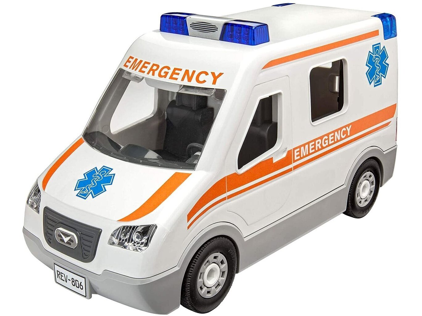 Revell - JUNIOR KIT Ambulance Car, 1/20, 00806 цена и информация | Konstruktori | 220.lv