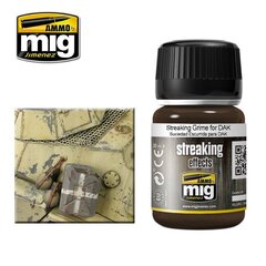 AMMO MIG - STREAKING GRIME FOR DAK, 35ml, 1201 cena un informācija | Modelēšanas un zīmēšanas piederumi | 220.lv