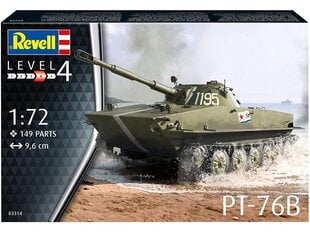 Конструктор Revell - PT-76B, 1/72, 03314 цена и информация | Конструкторы и кубики | 220.lv