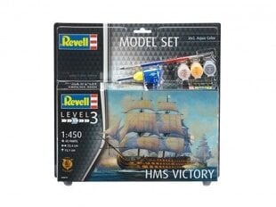 Сборная пластиковая модель Revell - HMS Victory подарочный набор, 1/450, 65819 цена и информация | Конструкторы и кубики | 220.lv