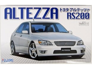 Пластиковая сборная модель Fujimi - Toyota Altezza RS200, 1/24, 03955 цена и информация | Kонструкторы | 220.lv