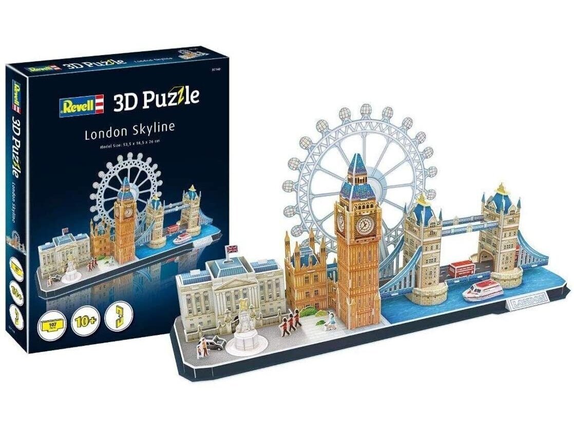 Revell - 3D Puzzle London Skyline, 00140 цена и информация | Puzles, 3D puzles | 220.lv