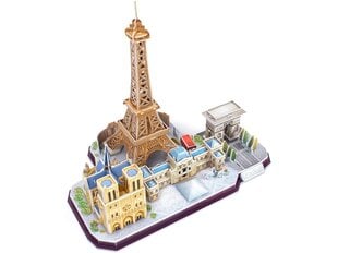 Revell - 3D Puzzle Paris Skyline, 00141 цена и информация | Пазлы | 220.lv