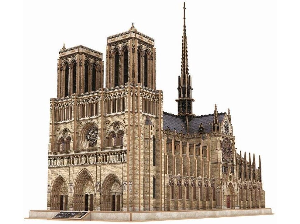 Revell - 3D Puzzle Notre Dame de Paris, 00190 цена и информация | Puzles, 3D puzles | 220.lv