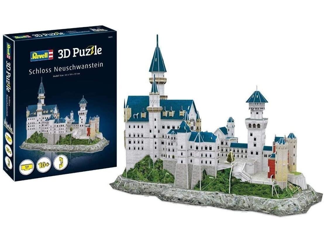 Revell - 3D Puzzle Neuschwanstein Castle, 00205 cena un informācija | Puzles, 3D puzles | 220.lv