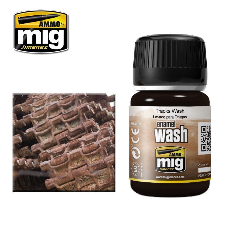 AMMO MIG - TRACKS WASH, 35ml, 1002 cena un informācija | Modelēšanas un zīmēšanas piederumi | 220.lv