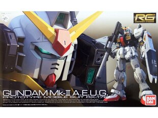 Сборная пластиковая модель Bandai - RG Gundam Mk-II A.E.U.G., 1/144, 61598 цена и информация | Конструкторы и кубики | 220.lv